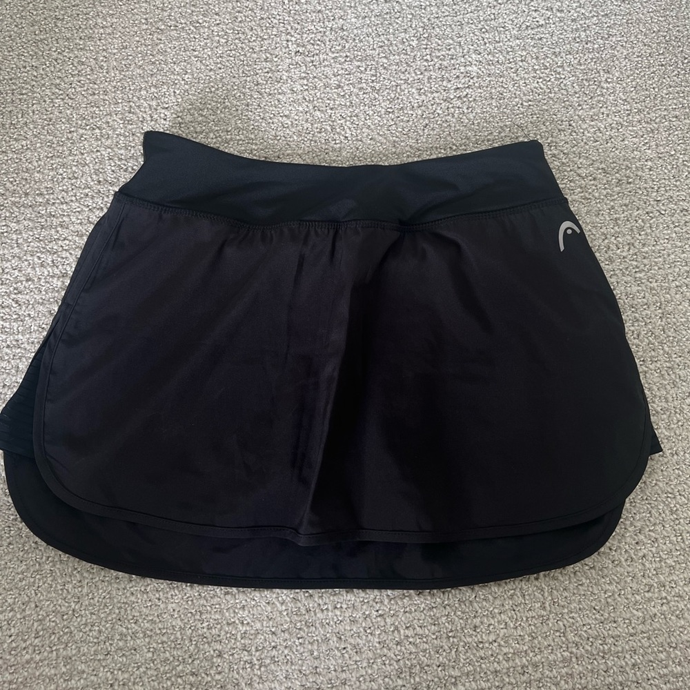 HEAD brand black workout tennis golf skirt - size XS black